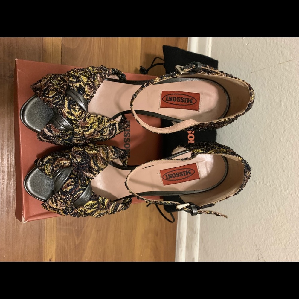 Missoni Variante Multicolored Platform - image 2